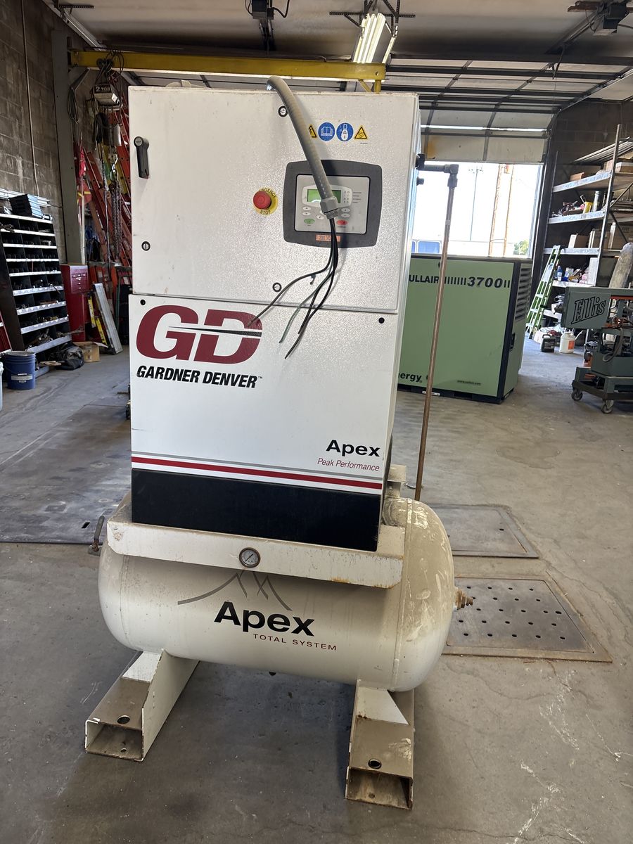 Gardner Denver Apex Peak Performance Air Compressor