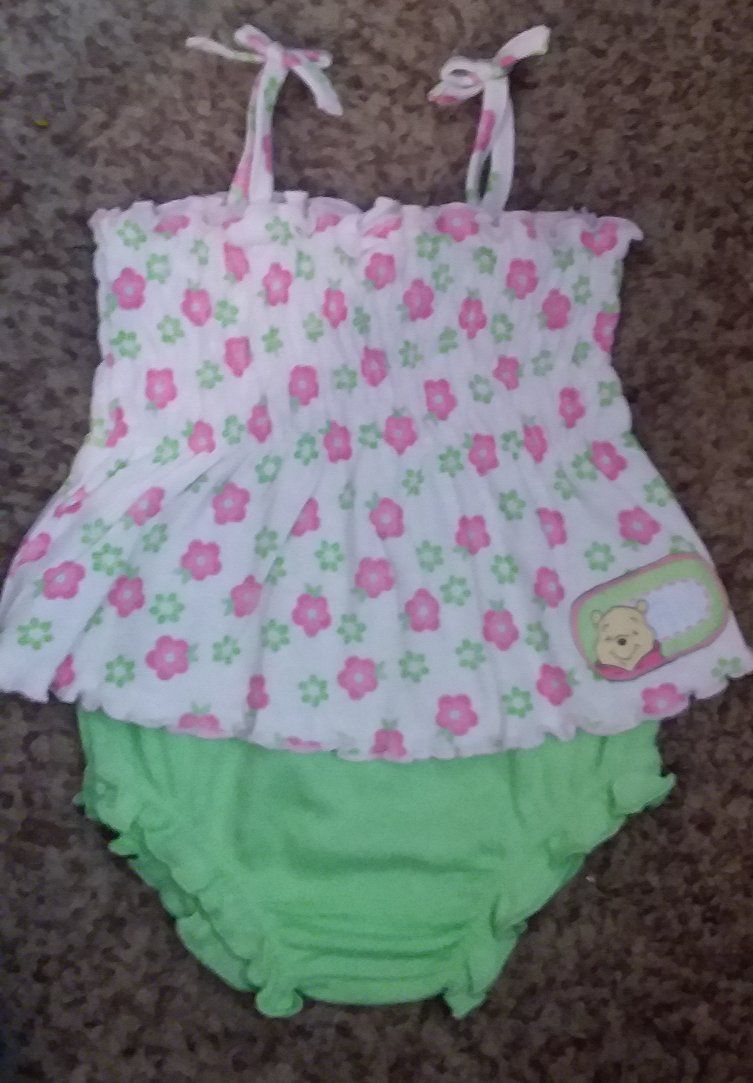 WINNIE THE POOH SUNSUIT..12 MOS..