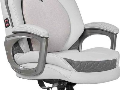 Sharper Image S-600 Heated Massage Executive Chair – NEW IN BOX #263