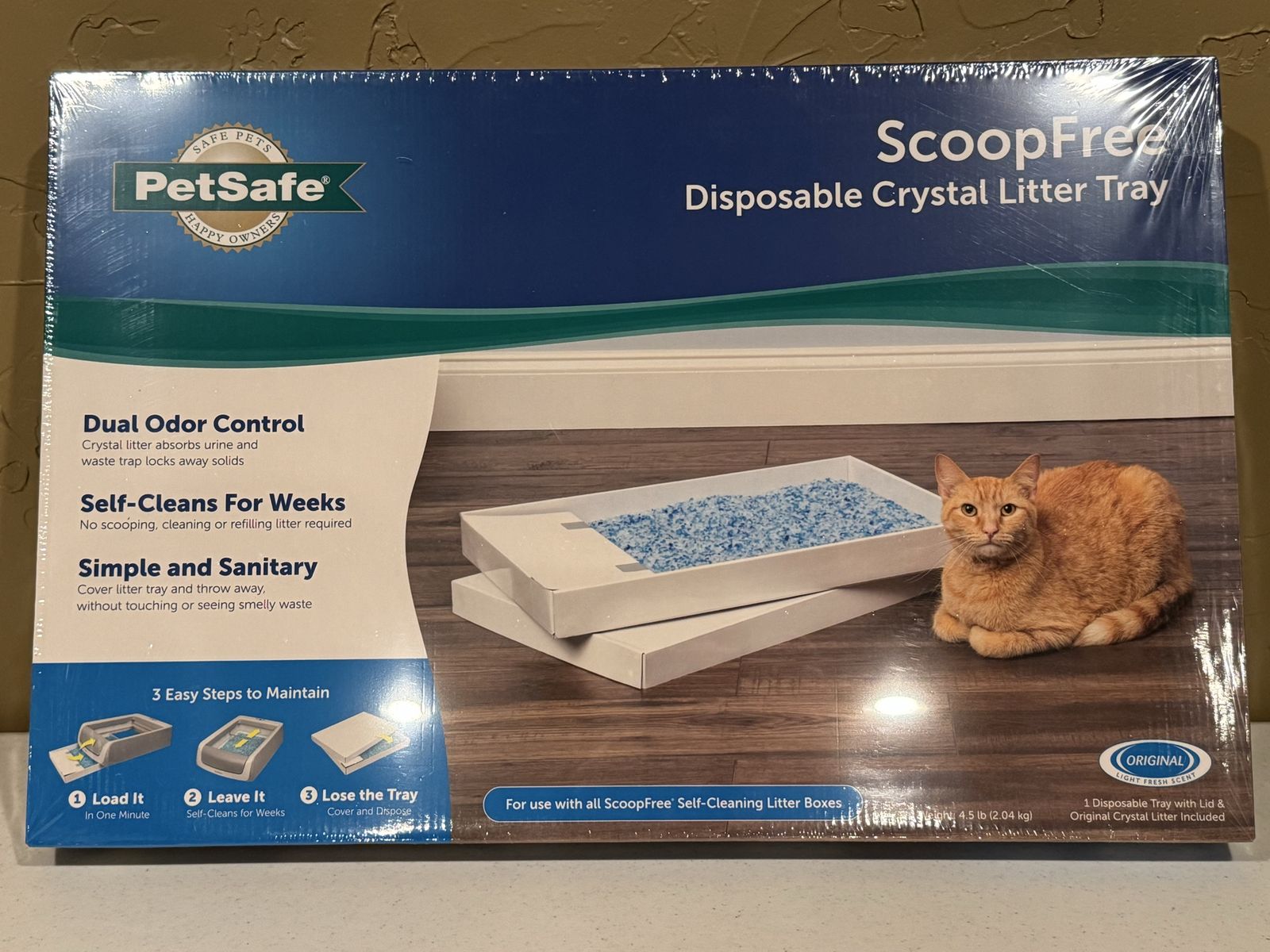 PetSafe ScoopFree Disposable Crystal Litter Tray - New - Box of 6