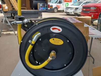 retractable air hose reel