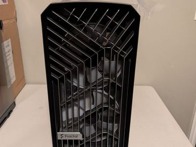Fractal Design Torrent Compact RGB Black ATX PC Case - Light Tint Tempered Glass - 2x 180mm RGB Fans - High Airflow - Open Box