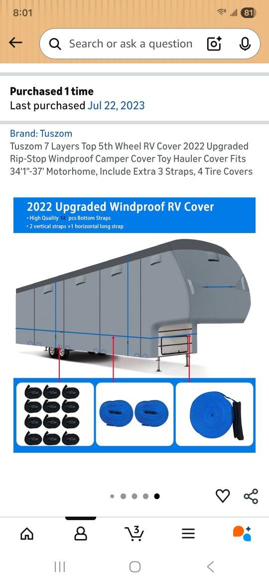 fifth  5th wheel cover