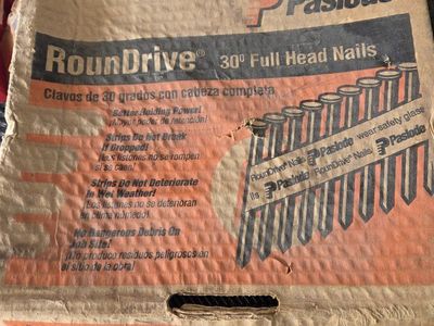 Paslode 30 Degree RoundDrive 3-1/4" x .131" Framing Nails 2500 Count