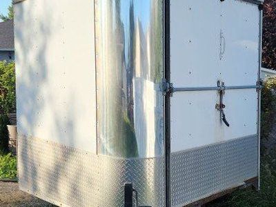 Snowmobiles and Trailer for Sale