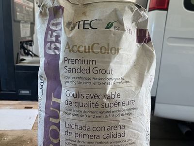 25lb bag Polyblend sanded grout