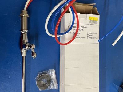 EMD EFD-13-LF-OR Drinking Water Faucet Chrome with Supply Lines and Hardware