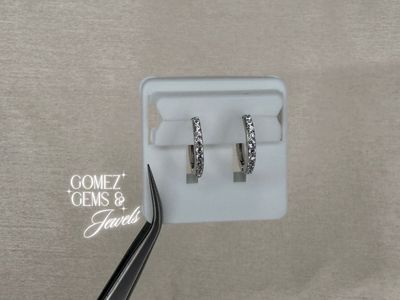 Sterling Silver Spinel Earrings