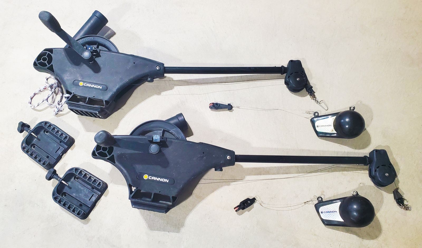 Two Cannon Downriggers with extras!