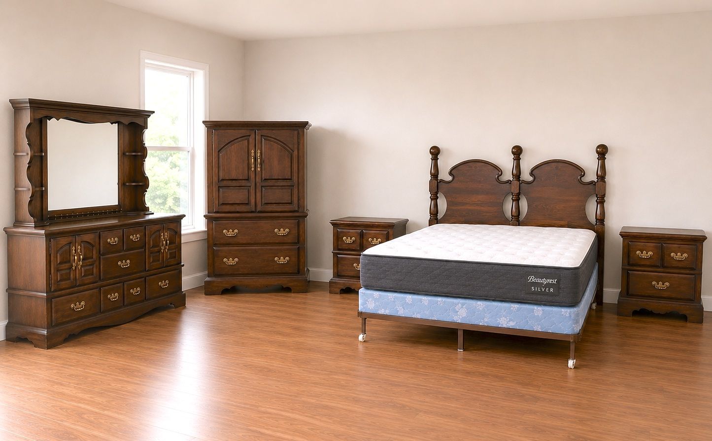 Vintage Spanish Revival Bedroom Suite - $2,500 Value - Moving Sale