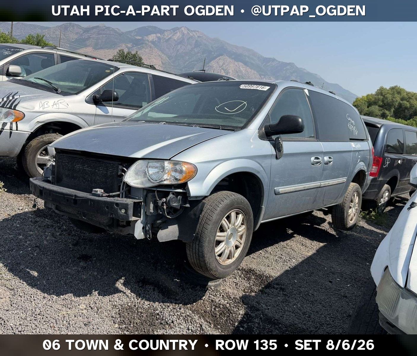 Just In! 2006 Chrysler Town & Country Parts - UTPAP Ogden