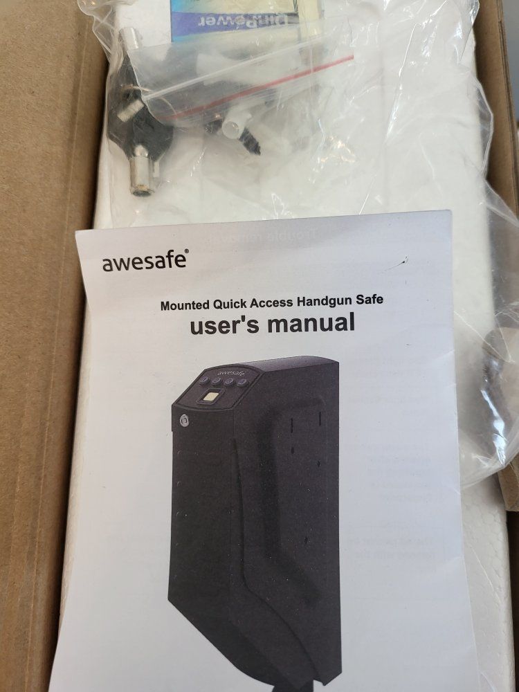 awesafe Mounted Quick Access Handgun Safe
