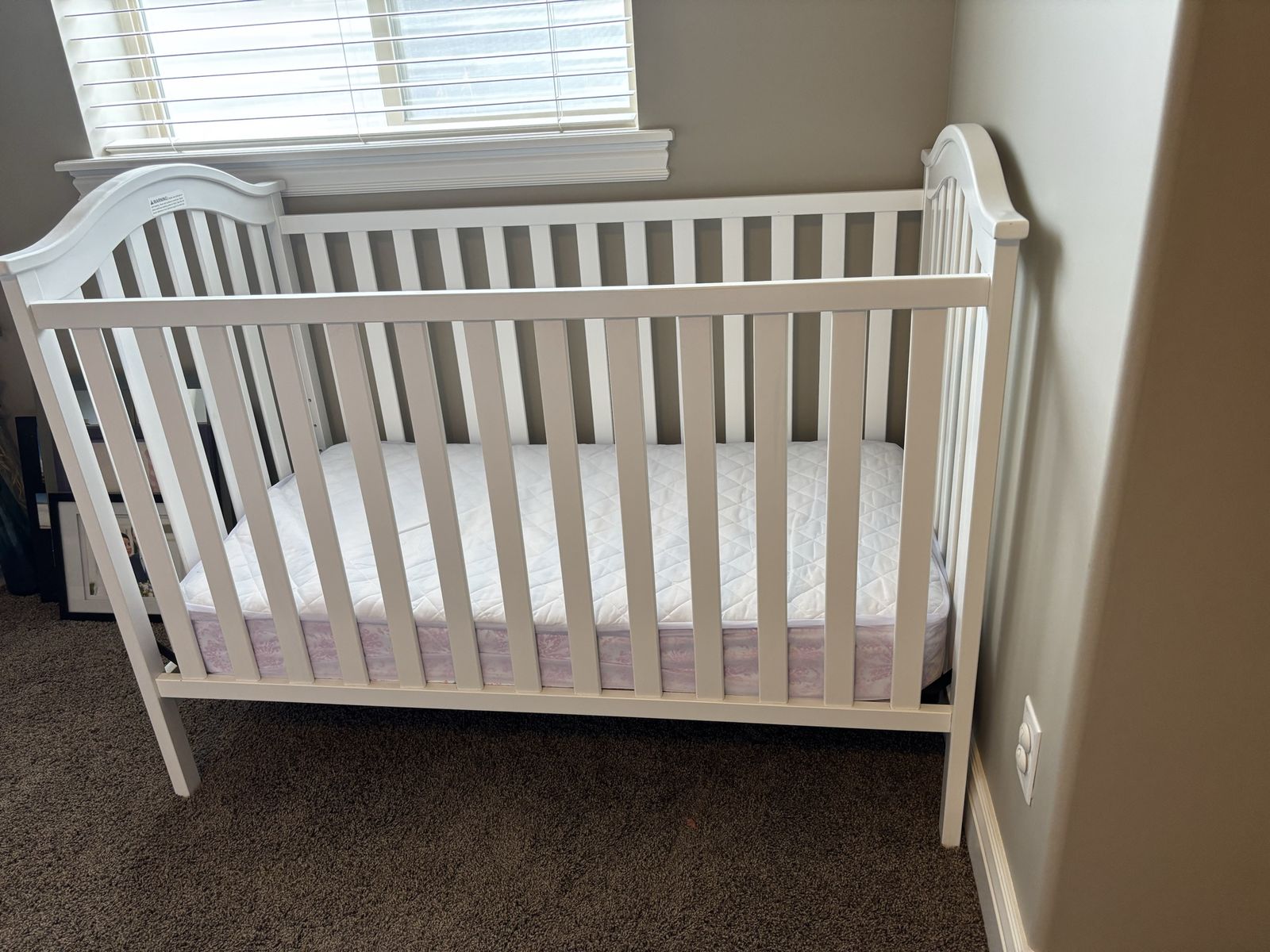 Crib and Mattress