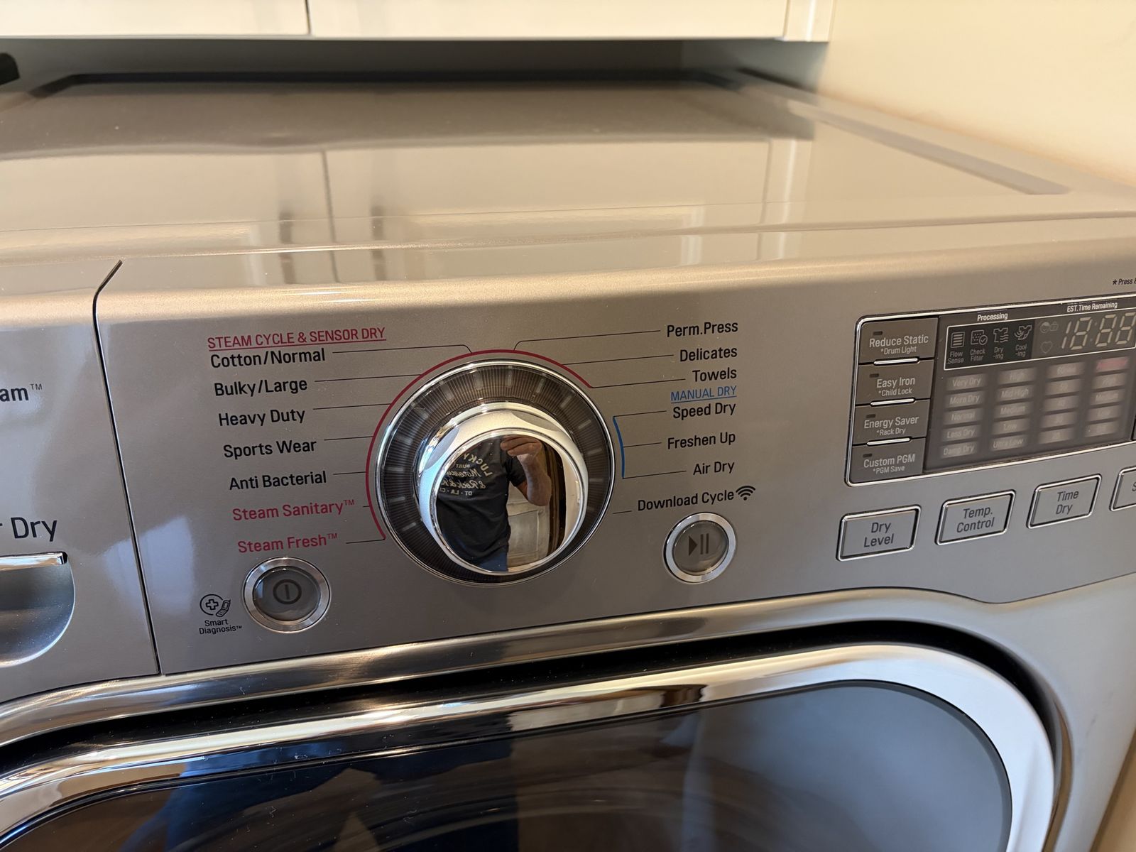 Washer and dryer
