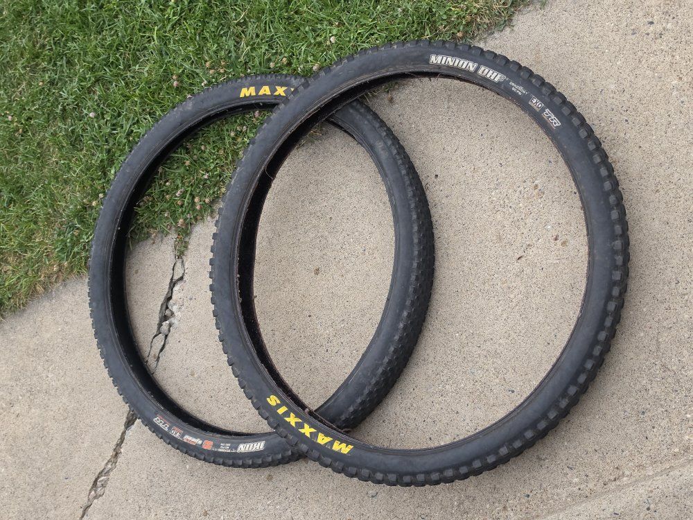 Maxxis Minion DHF 29 x 2.5WT EXO TR Mountain Bike Tires - Pair