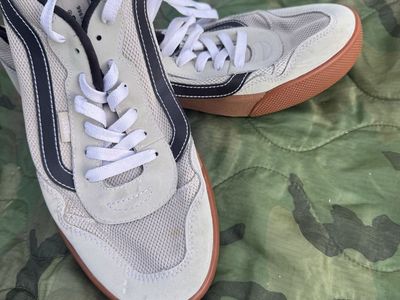 Vans Style 36 Sneakers - White/Black Gum Sole, Mens 12