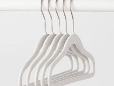 20 pcs Velvet Baby & Toddler Hangers