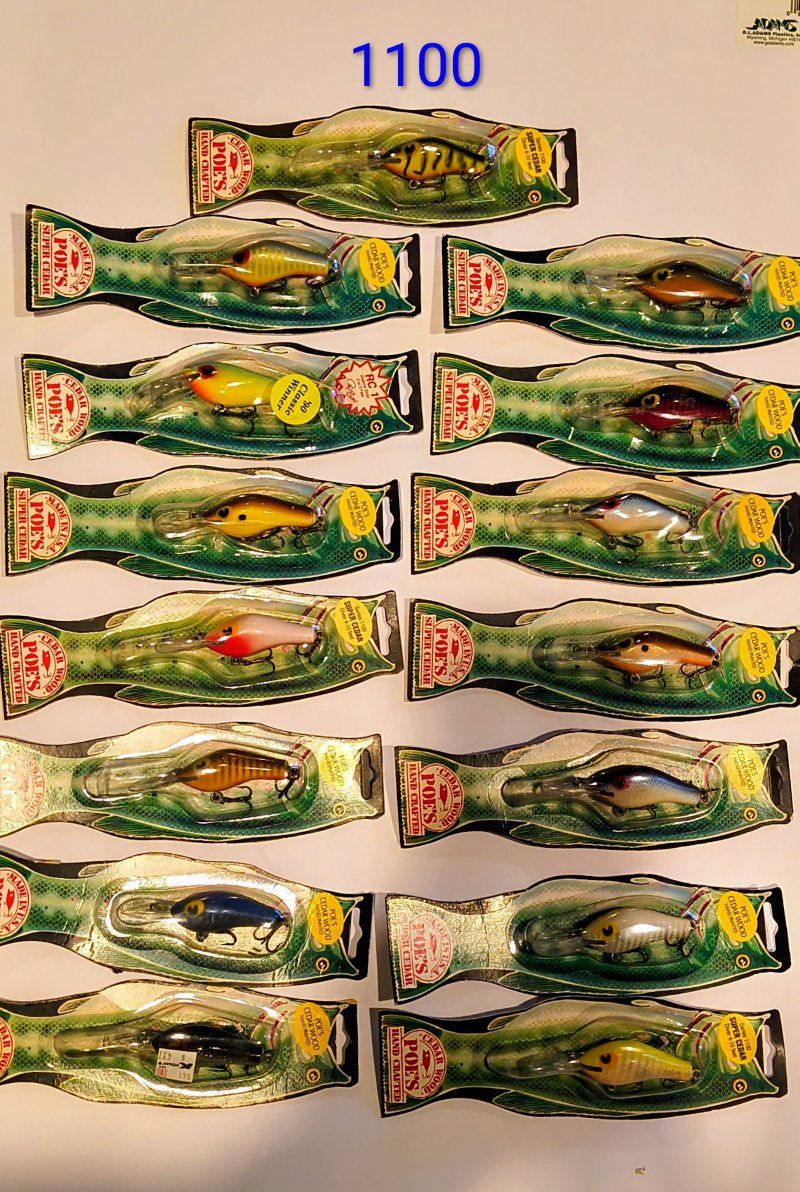 Poe's 2 1/8" Shallow Running Crankbait 4-10 Feet