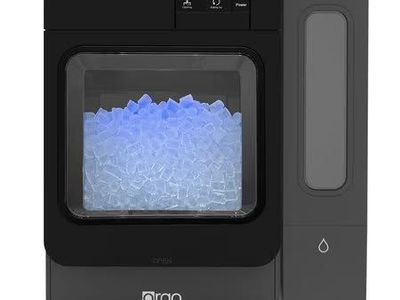 Orgo Sonic Countertop Ice Maker - Nugget Black