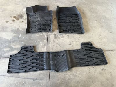 2011-2022 Jeep Grand Cherokee OEM Mopar Rubber Floor Mats Set