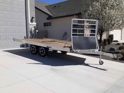 2025 Triton Elite 16ft Tandem Axle Aluminum Trailer