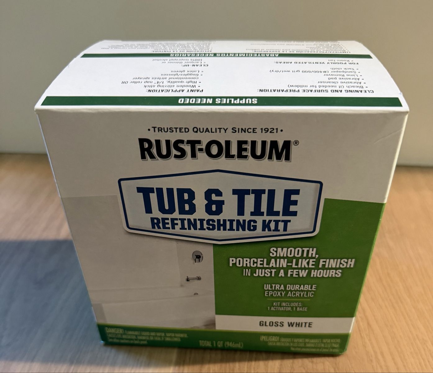 NEW (unopened) Tub and Tile Refinishing Kit