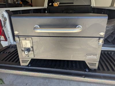Asmoke portable pellet smoker