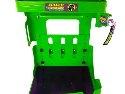 NEW--LOCKING BACKPACK BLOWER RACK