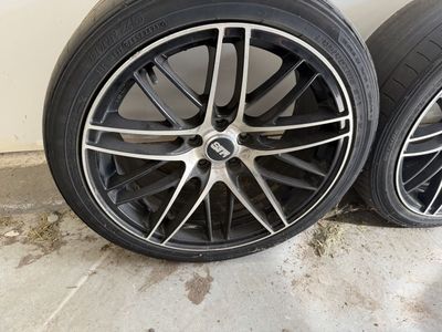 Used STR racing wheels