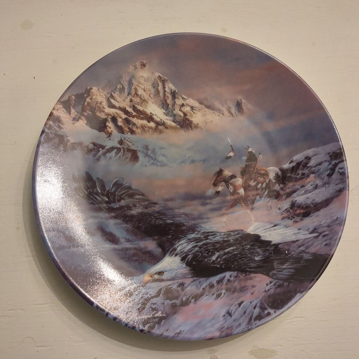 Julie Cramer Cole collectors plate