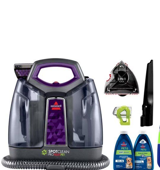 Bissell SpotClean portable pet cleaner upper or upholstery brand new 139.00 asking 50.00