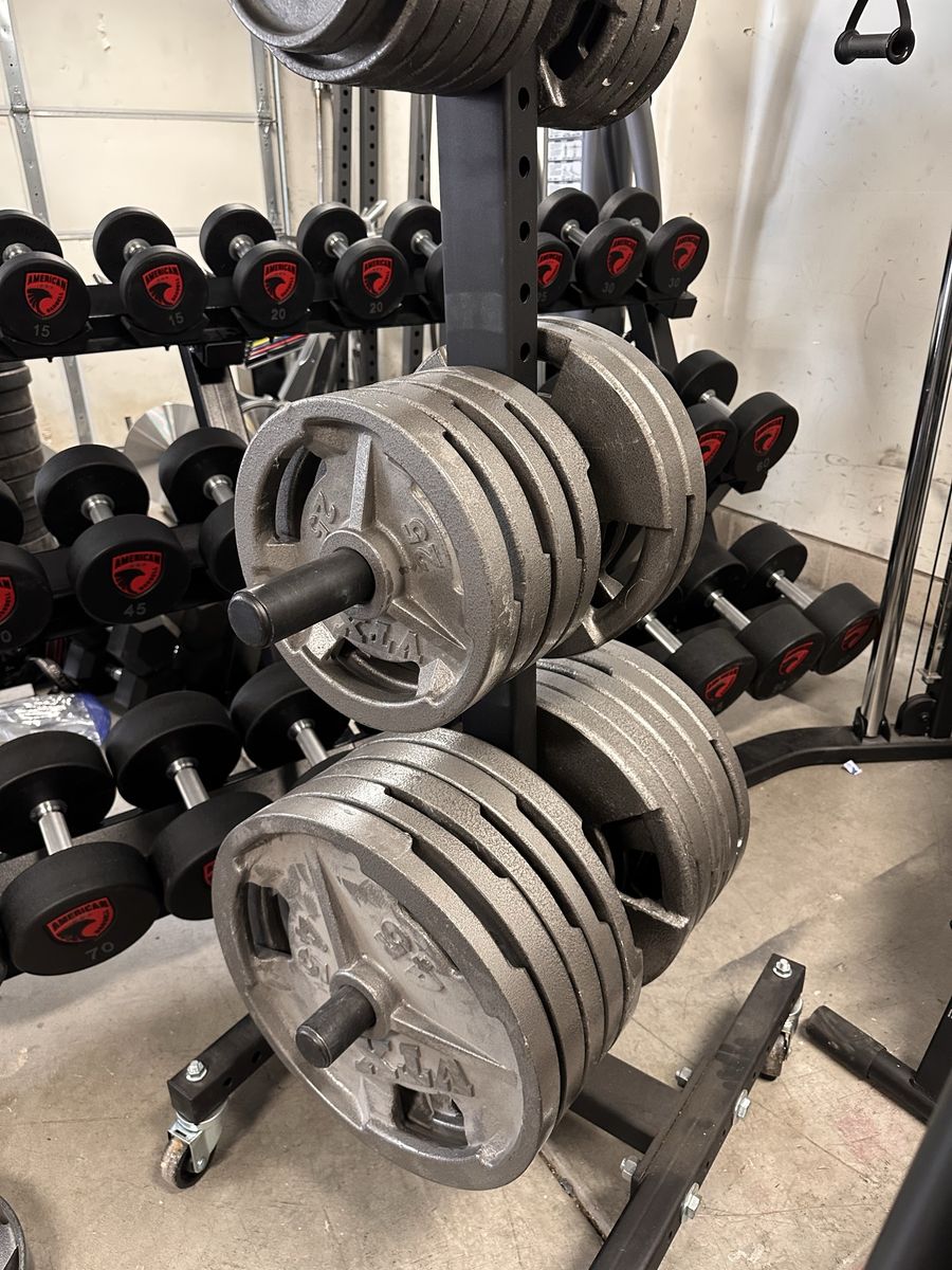 Olympic Hand Grip VTX Plates 700LB