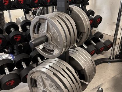 Olympic Hand Grip VTX Plates 700LB