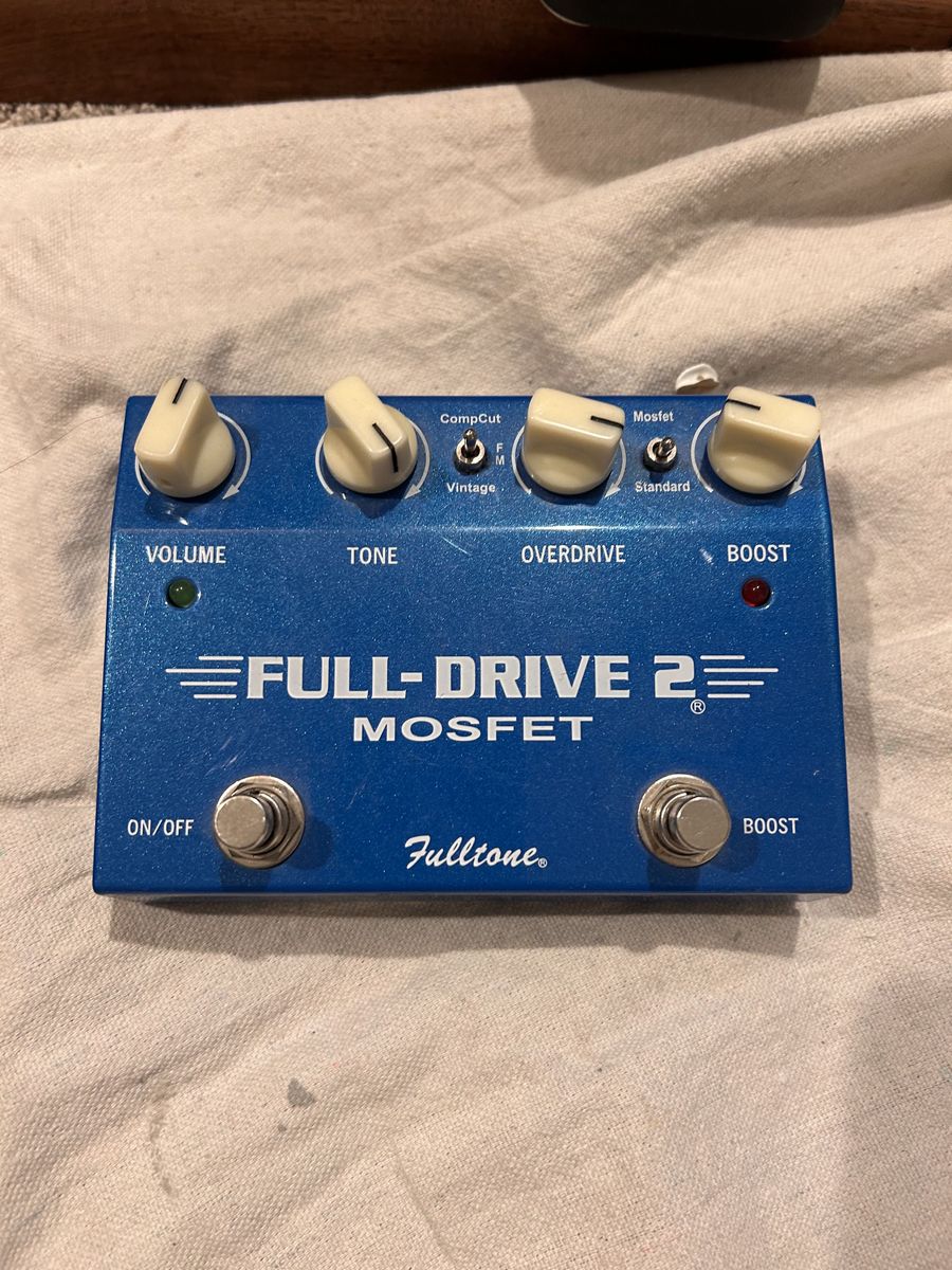 Fulltone Full-Drive 2 Mosfet Overdrive Pedal for Guitar