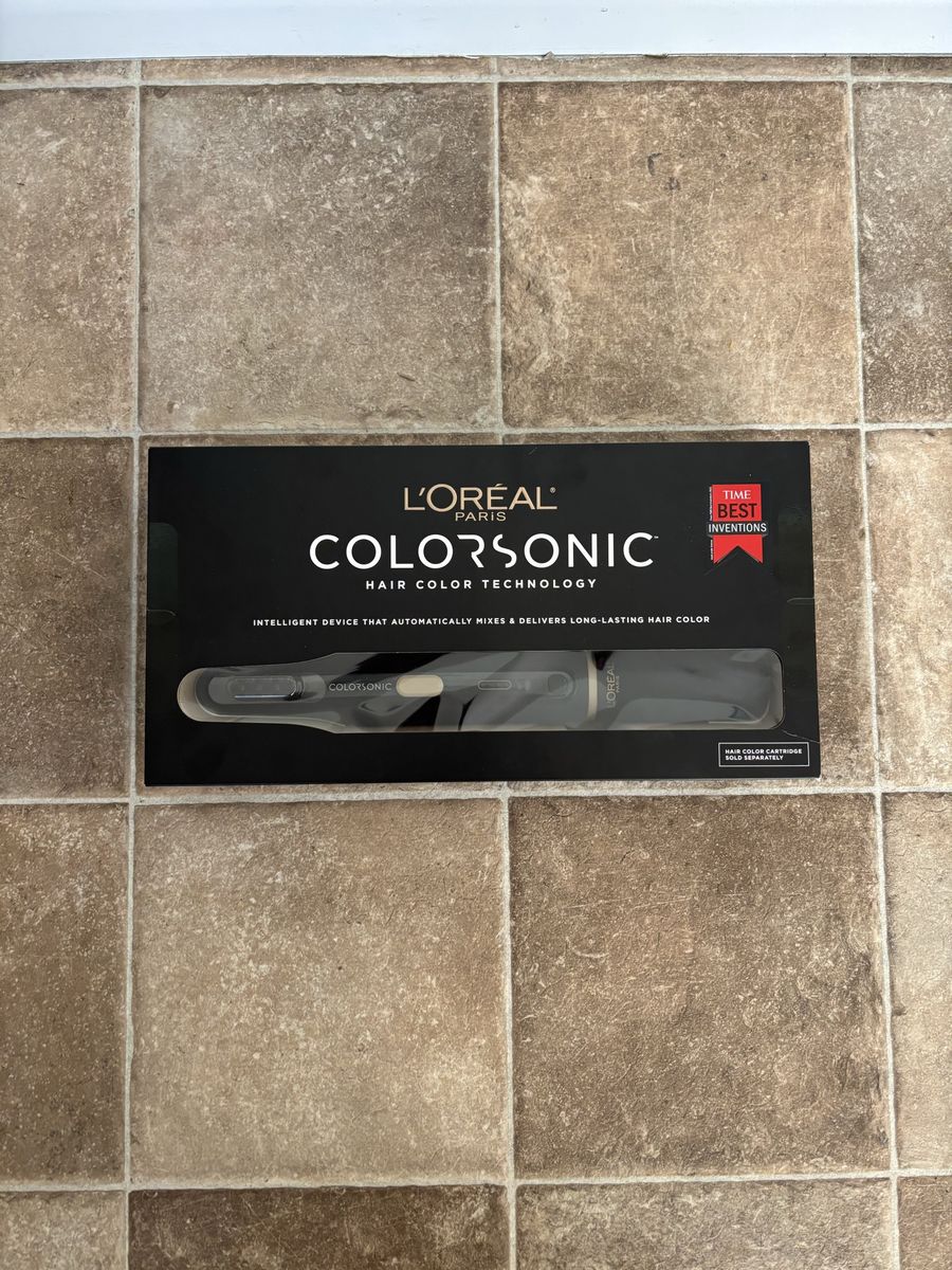 Loreal Paris Colorsonic hair color, L’Oréal brand new 