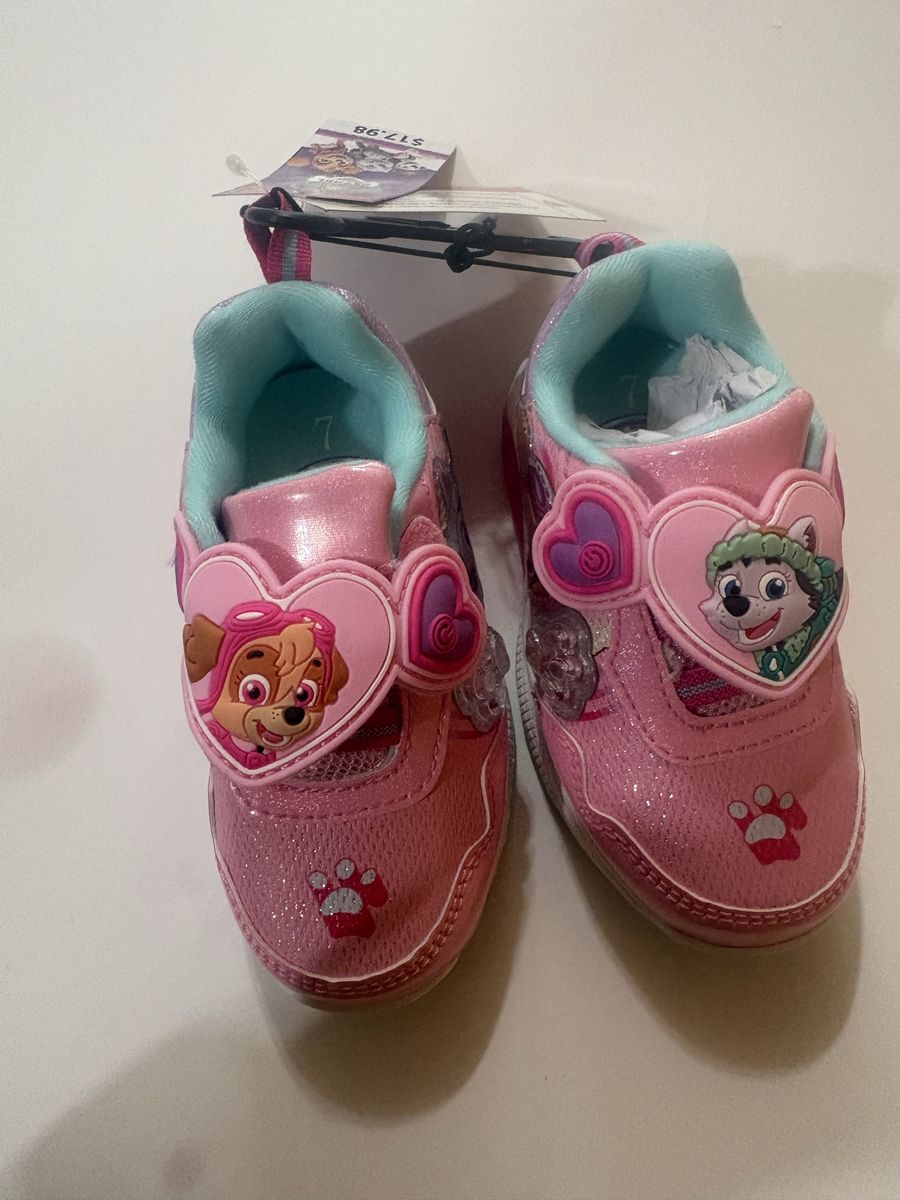New light up paw patrol shoes
