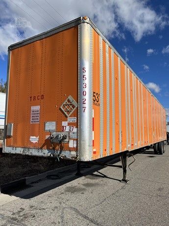 TRAILER RENTAL - STORAGE TRAILER - 1993 WABASH 53 ft x 102 in Plate Composite