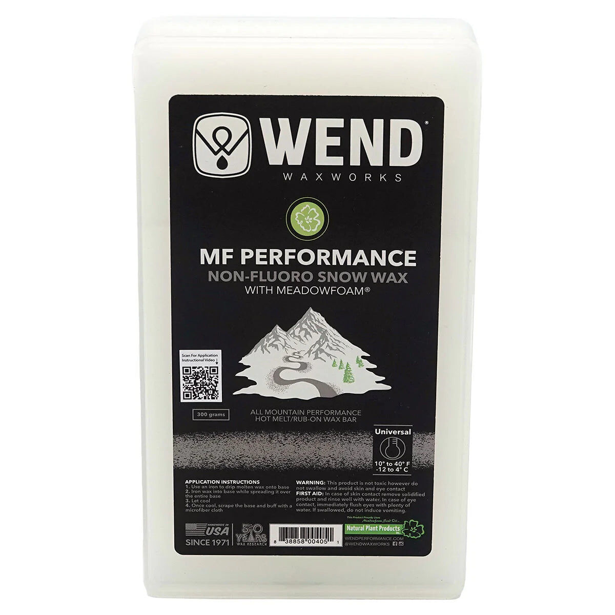 Wend MF Performance 300G Block - Universal/White
