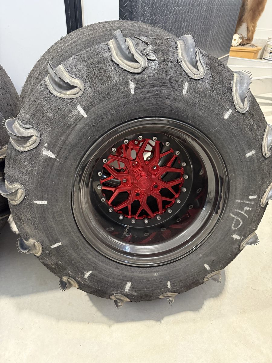 Paddle Tires On Packard Wheels