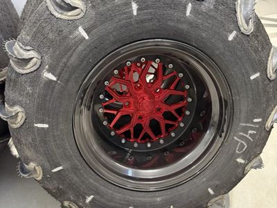 Paddle Tires On Packard Wheels