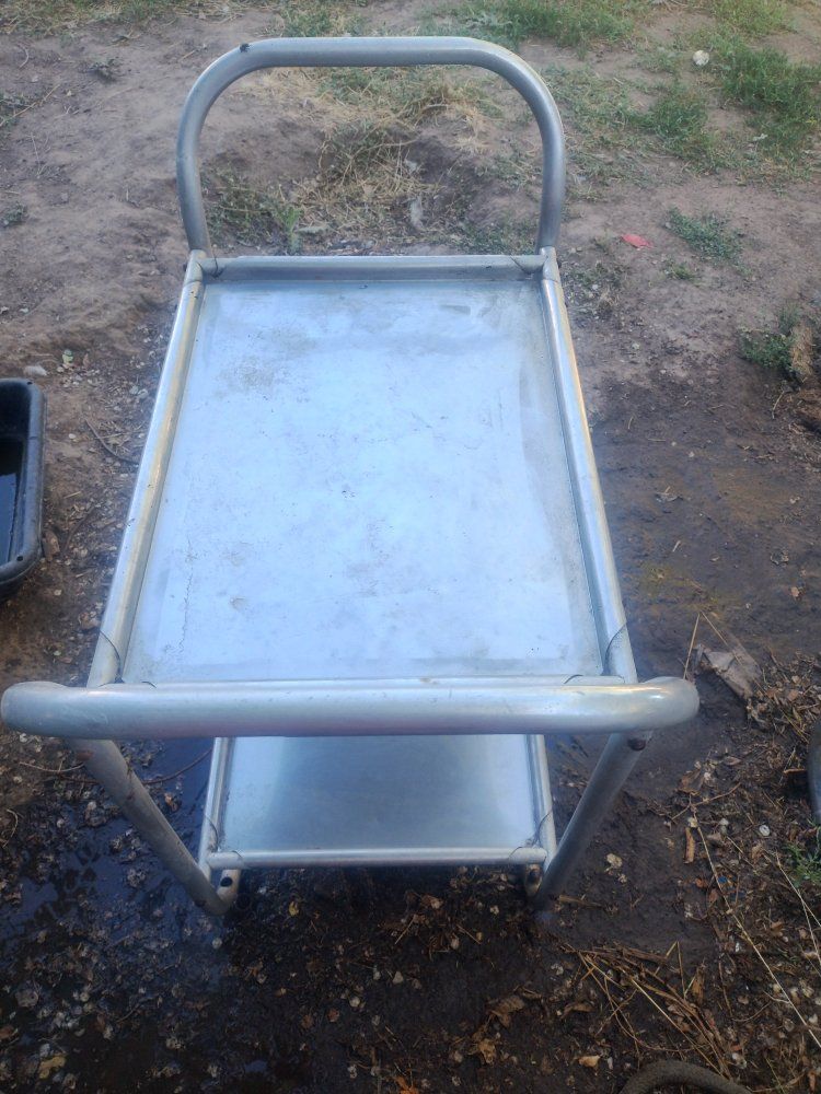 stainless steel  cart