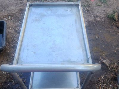 stainless steel cart