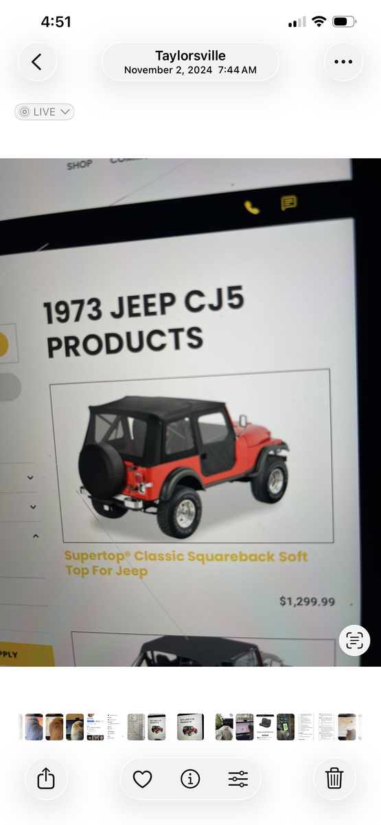 Jeep Bestop Soft Top