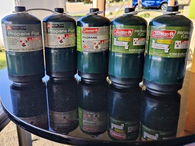 Coleman and Ozark-Trail Propane Tanks | 5 Total