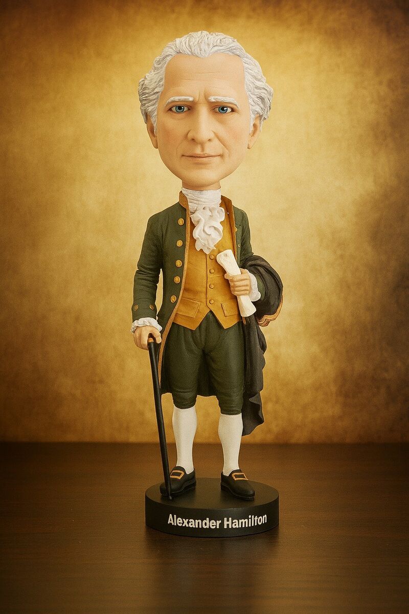 Alexander Hamilton Bobblehead – Royal Bobbles