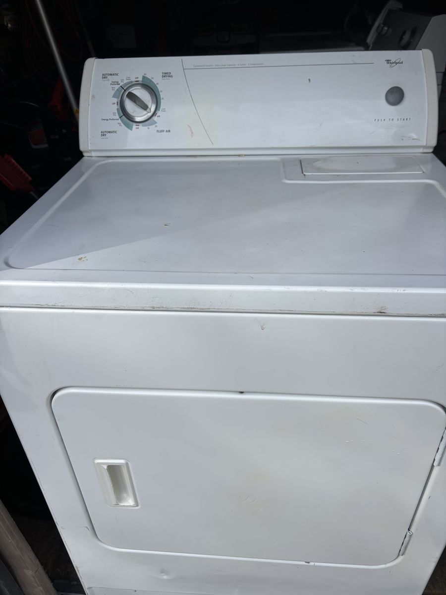 Whirlpool Extra Large Capacity Electric Dryer