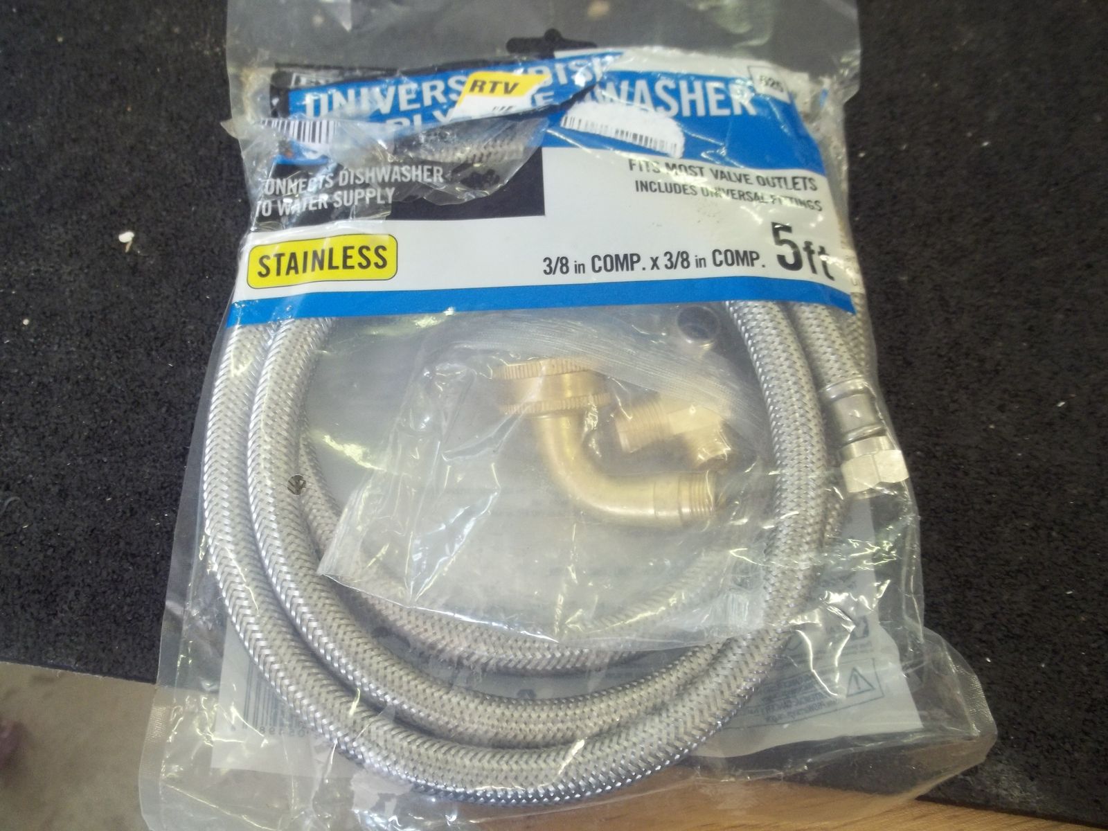 Everbilt 3/8 x 5' Dishwasher Supply Line
