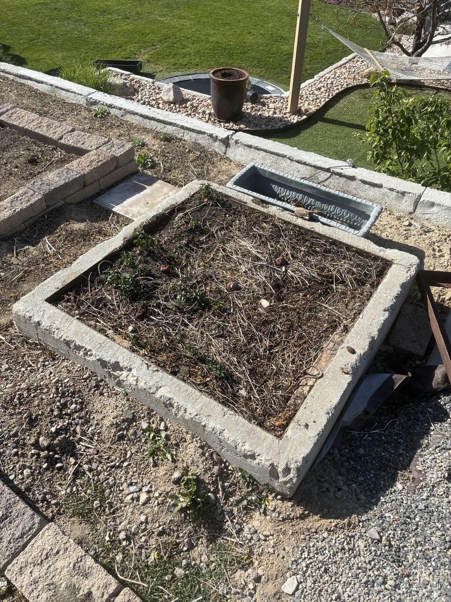 Free 4 x 4 concrete utility pad