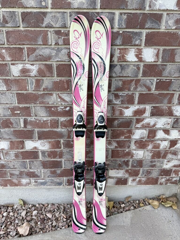 124 K2 Luv Bug Skis + Rossignol Bindings