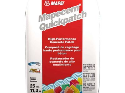 MAPEI Mapecem Quickpatch – Restaurador de Concreto de Alto Rendimiento (50 lb.)
